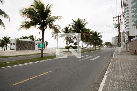 Vista da Rua de apartamento para alugar com 1 quarto, 56m² em Vila Caiçara, Praia Grande