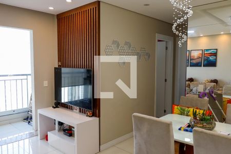 Sala de apartamento para alugar com 2 quartos, 57m² em Continental, Osasco
