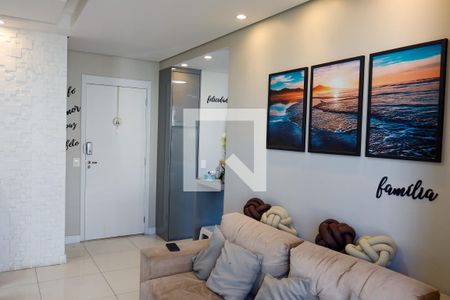 Sala de apartamento para alugar com 2 quartos, 57m² em Continental, Osasco