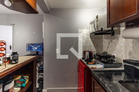 Cozinha de kitnet/studio à venda com 1 quarto, 34m² em Campos Elíseos, São Paulo