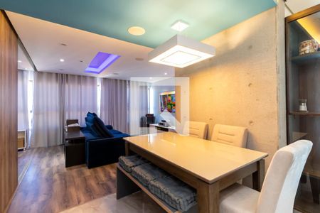 Sala de Jantar de apartamento à venda com 2 quartos, 70m² em Carandiru, São Paulo