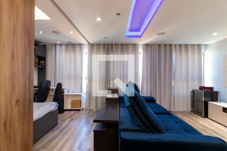 Sala de Estar de apartamento à venda com 2 quartos, 70m² em Carandiru, São Paulo