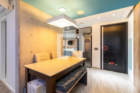 Sala de Jantar de apartamento à venda com 2 quartos, 70m² em Carandiru, São Paulo