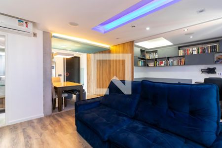 Sala de Estar de apartamento à venda com 2 quartos, 70m² em Carandiru, São Paulo