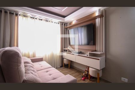 Sala de apartamento à venda com 2 quartos, 52m² em Conjunto Residencial Sitio Oratorio, São Paulo