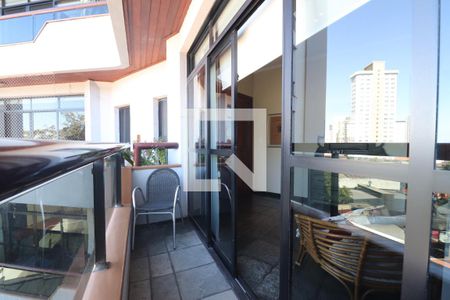 Varanda da Sala de apartamento à venda com 3 quartos, 176m² em Jardim, Santo André
