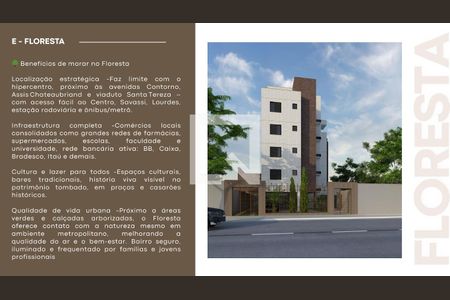 Apartamento à venda com 1 quarto, 47m² em Floresta, Belo Horizonte