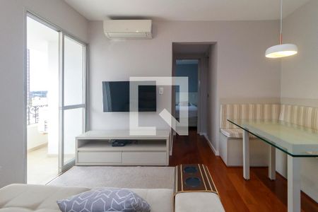 Sala de apartamento à venda com 1 quarto, 42m² em Jardim das Acacias, São Paulo