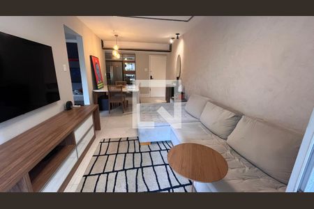 Sala de apartamento para alugar com 2 quartos, 62m² em Barra da Tijuca, Rio de Janeiro