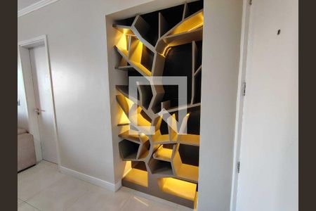 Detalhe Sala de apartamento à venda com 1 quarto, 52m² em Petrópolis, Porto Alegre