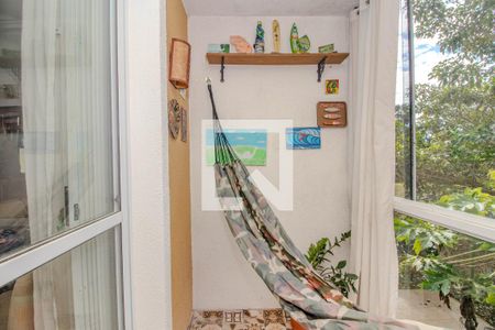 Sala - Varanda de apartamento à venda com 2 quartos, 63m² em Morro Santana, Porto Alegre