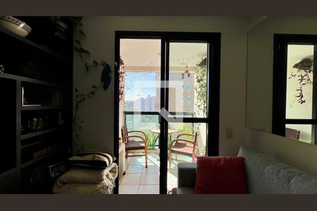 Varanda da Sala de apartamento à venda com 2 quartos, 56m² em Pinheiros, São Paulo