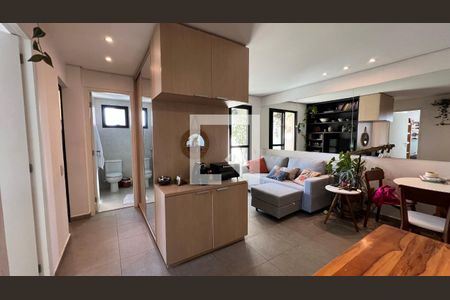 Sala de apartamento à venda com 2 quartos, 56m² em Pinheiros, São Paulo