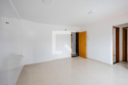 Sala/Cozinha de apartamento à venda com 2 quartos, 56m² em Jardim Utinga, Santo André