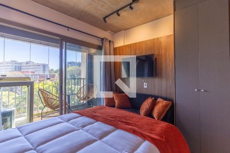 Studio de kitnet/studio para alugar com 1 quarto, 36m² em Cerqueira César, São Paulo