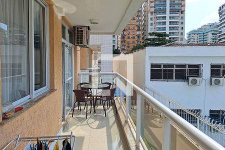 Varanda da Sala de apartamento à venda com 3 quartos, 91m² em Icaraí, Niterói