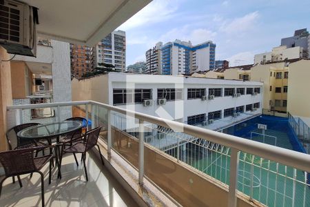 Varanda da Sala de apartamento à venda com 3 quartos, 91m² em Icaraí, Niterói