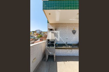 Churrasqueira de apartamento à venda com 3 quartos, 199m² em Padre Eustáquio, Belo Horizonte