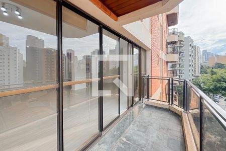 Varanda da Sala de apartamento para alugar com 4 quartos, 250m² em Jardim Vila Mariana, São Paulo