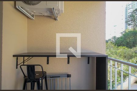 Varanda da Sala de apartamento para alugar com 2 quartos, 88m² em Vila Andrade, São Paulo