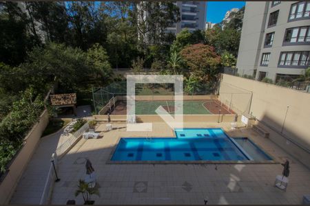 Vista Varanda da Sala de apartamento para alugar com 2 quartos, 88m² em Vila Andrade, São Paulo