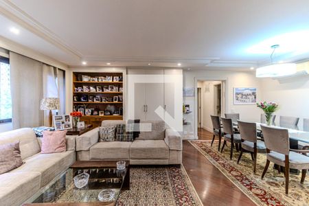 Sala de apartamento à venda com 4 quartos, 136m² em Higienópolis, São Paulo