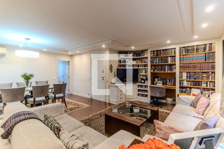 Sala de apartamento à venda com 4 quartos, 136m² em Higienópolis, São Paulo