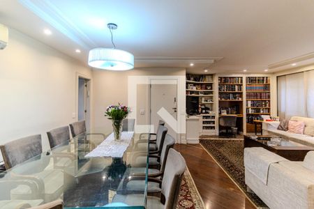 Sala de apartamento à venda com 4 quartos, 136m² em Higienópolis, São Paulo