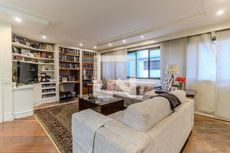 Sala de apartamento à venda com 4 quartos, 136m² em Higienópolis, São Paulo