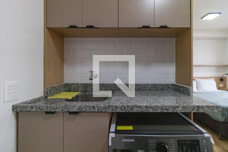 Área de Serviço de kitnet/studio à venda com 1 quarto, 33m² em Pompeia, São Paulo