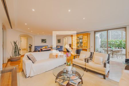 Sala de apartamento à venda com 4 quartos, 402m² em Jardim Paulista, São Paulo