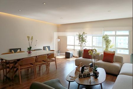 Sala de apartamento à venda com 3 quartos, 176m² em Jardim Paulista, São Paulo
