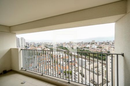 Varanda de apartamento à venda com 2 quartos, 80m² em Chácara Seis de Outubro, São Paulo