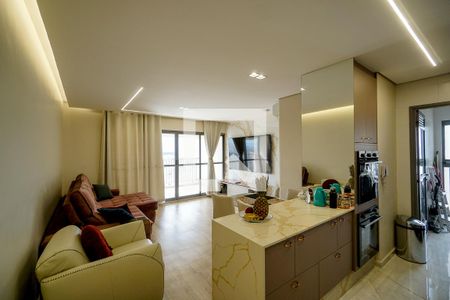 Sala de apartamento à venda com 2 quartos, 80m² em Chácara Seis de Outubro, São Paulo