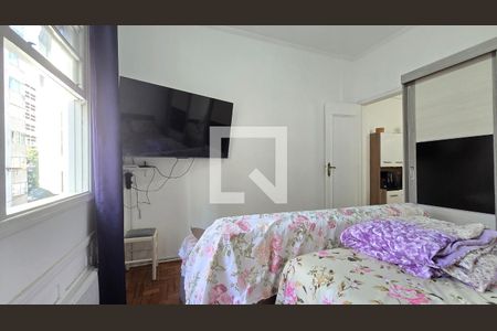 Sala de apartamento para alugar com 1 quarto, 50m² em Boqueirão, Santos