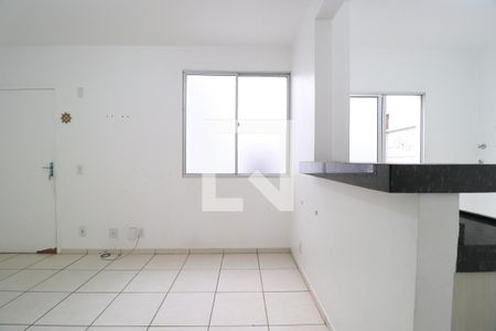 Sala de apartamento para alugar com 2 quartos, 45m² em Gávea, Uberlândia