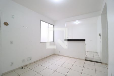 Sala de apartamento para alugar com 2 quartos, 45m² em Gávea, Uberlândia