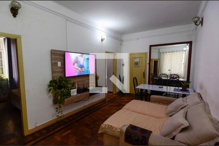 Sala de apartamento à venda com 3 quartos, 78m² em Rio Comprido, Rio de Janeiro