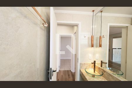 Banheiro de apartamento à venda com 3 quartos, 135m² em Ponte Sao Joao, Jundiaí
