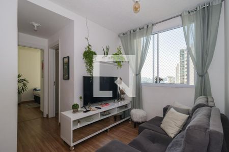 Sala de apartamento à venda com 2 quartos, 43m² em Jardim Monte Alegre, Taboão da Serra