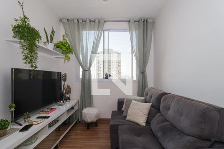 Sala de apartamento à venda com 2 quartos, 43m² em Jardim Monte Alegre, Taboão da Serra