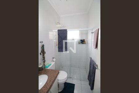 Banheiro da Suíte de casa para alugar com 3 quartos, 130m² em Jardim das Industrias, São José dos Campos