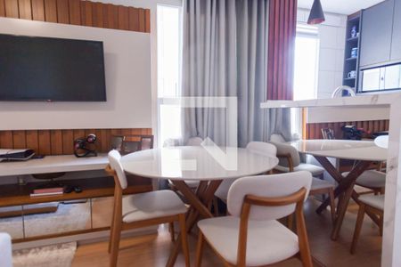 Sala de Jantar de apartamento à venda com 2 quartos, 43m² em Tres Barras, Contagem