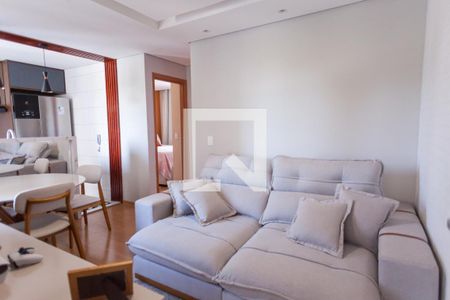 Sala de apartamento à venda com 2 quartos, 43m² em Tres Barras, Contagem