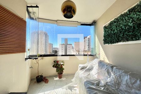 Varanda da Sala de apartamento à venda com 3 quartos, 82m² em Vila Mascote, São Paulo