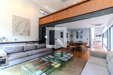 Sala de Estar de apartamento à venda com 3 quartos, 374m² em Higienópolis, São Paulo