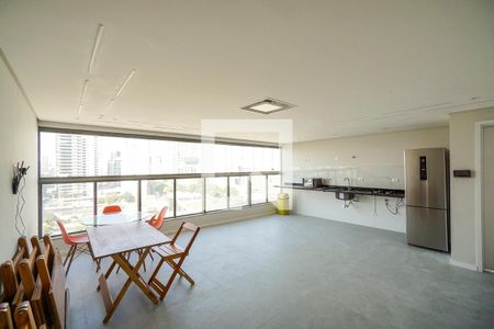 Área comum - Salão de festas de apartamento para alugar com 1 quarto, 45m² em Tatuapé, São Paulo
