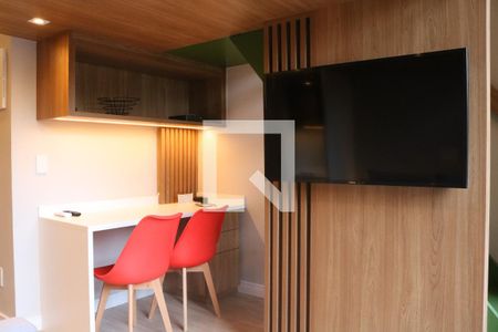 Sala de kitnet/studio para alugar com 1 quarto, 33m² em Perdizes, São Paulo