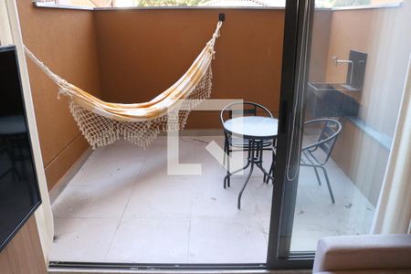 Varanda de kitnet/studio para alugar com 1 quarto, 33m² em Perdizes, São Paulo