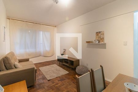 Sala de apartamento à venda com 1 quarto, 57m² em Centro Histórico, Porto Alegre